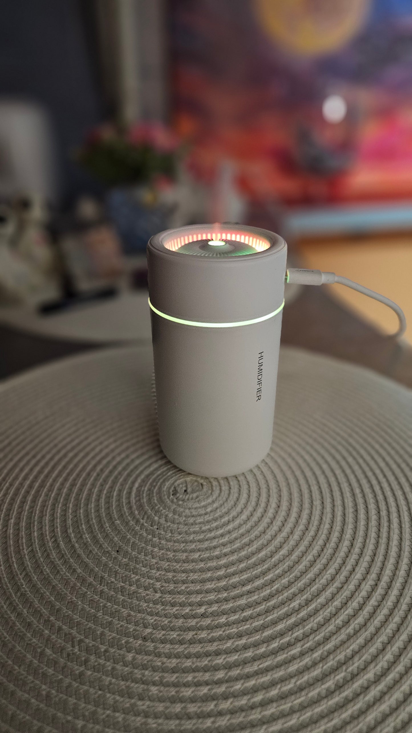 Oro drėkintuvas su aromaterapija
