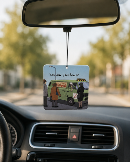 Pakabinamas automobilio kvapukas